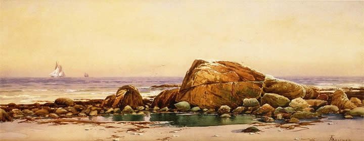 Alfred Thompson Bricher Calm Morning Mawomet